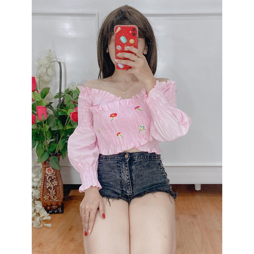 Crop Top Style Korea Import Bangkok Premium BKK 079