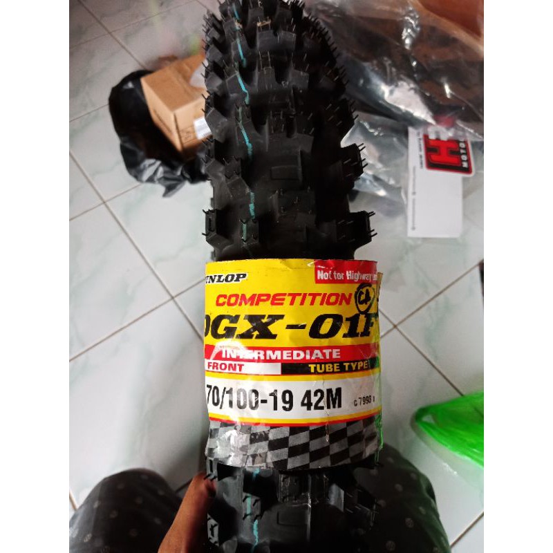 Ban Tahu Cross Roda Depan - Dunlop