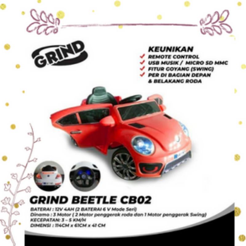 Grind beetle cb-02 Merah