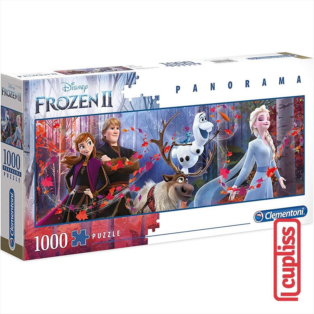 Clementoni 39544 Frozen 2 -  1000 pcs Puzzle 2D Panorama