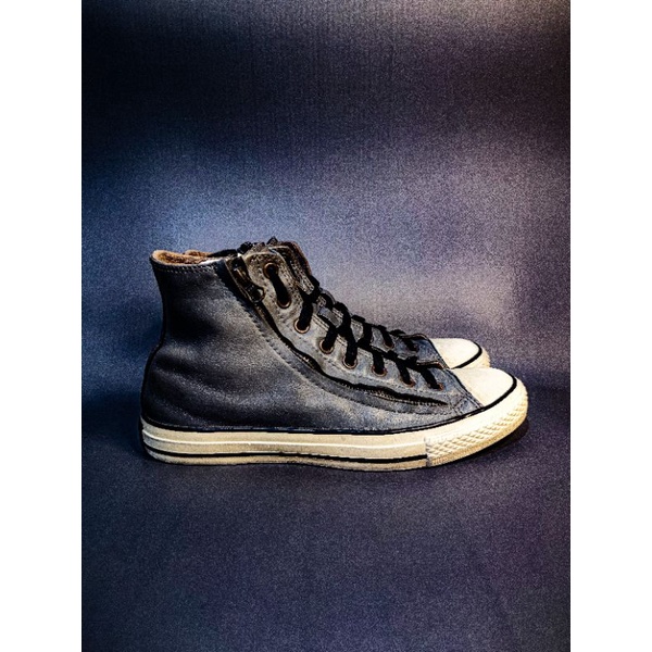 Converse Leather Double Zipper
