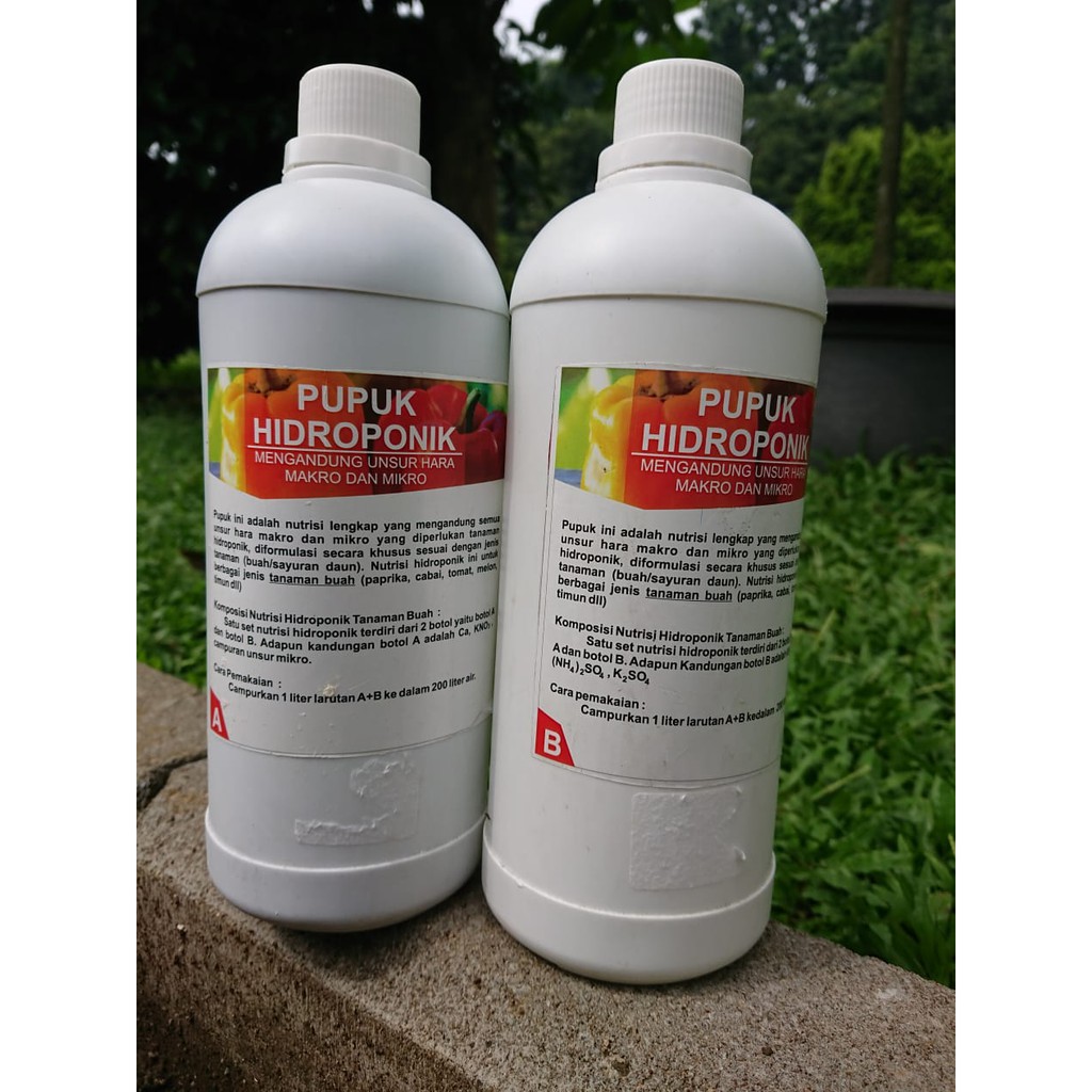 PUPUK HIDROPONIK AB MIX SAYURAN BUAH