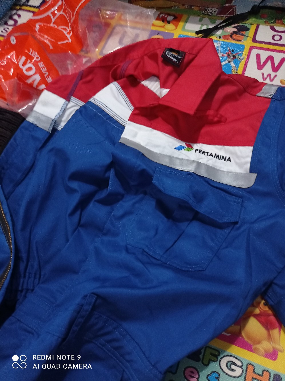 Wearpack Pertamina Nomex Anti Api Original Coveroll Nomax