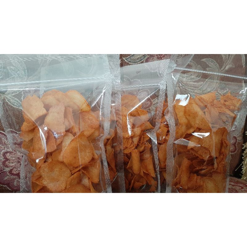 

Keripik moring asin pedas