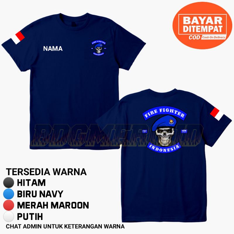 KAOS FIRE FIGHTER INDONESIA
