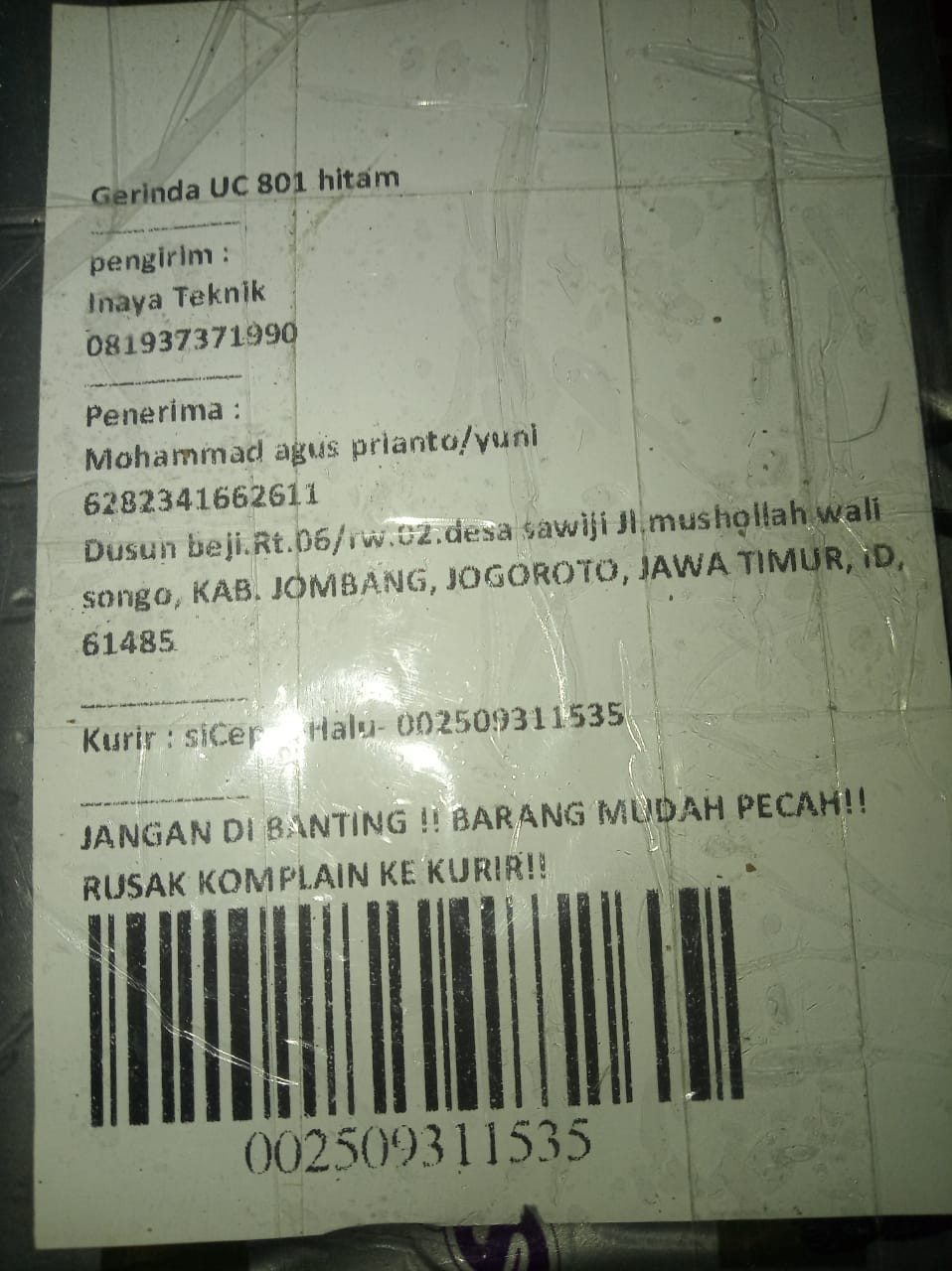 Uchiha Type 802 Angle Grinder Mesin Gerinda Tangan Japan Gergaji Besi Granet Full Bonus