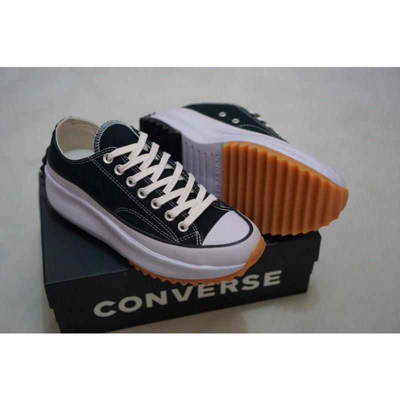 Converse Run Star Hi ox Sepatu wanita wedges premium quality COD