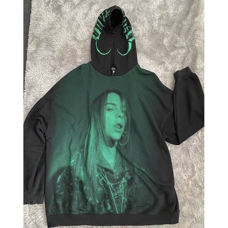 hoodie bershka billie eilish