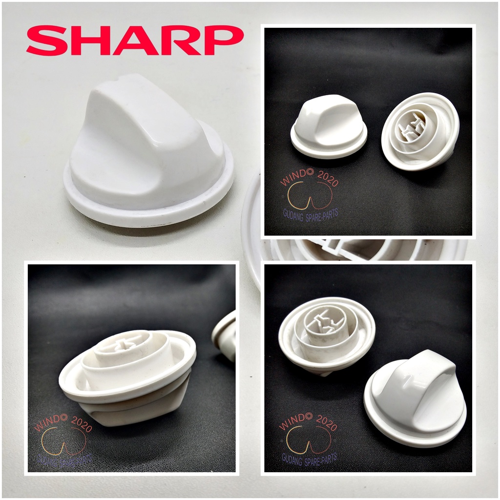 KNOP MESIN CUCI SHARP ORIGINAL | KNOP SHARP ORIGINAL | KENOP SHARP | KENOP MESIN CUCI SHARP