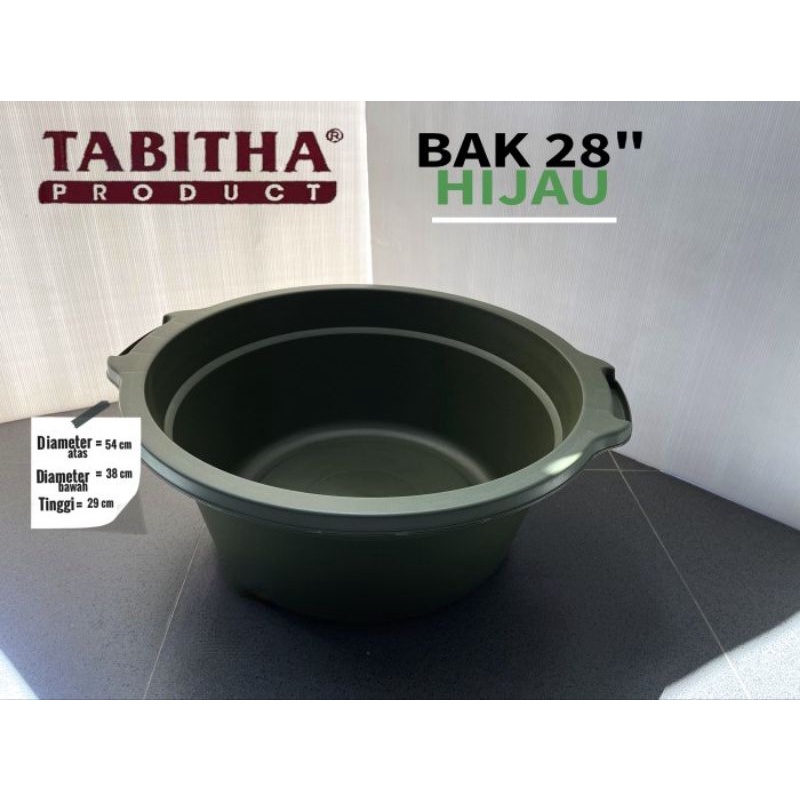 Bak Hijau Ukuran 28” TABITHA