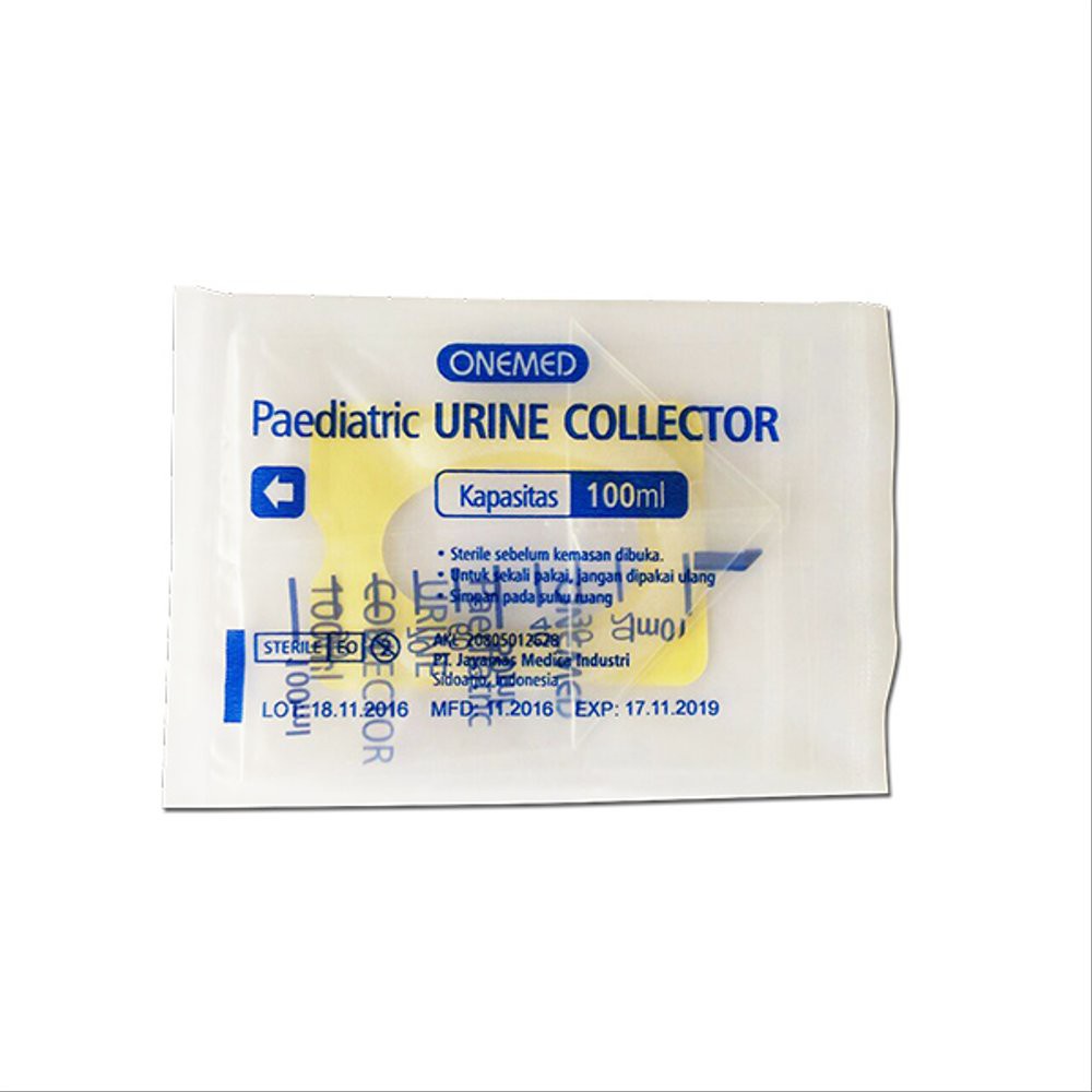 Urine Collector Pediatric 100 ml Onemed / Alat Penampung Kencing Bayi