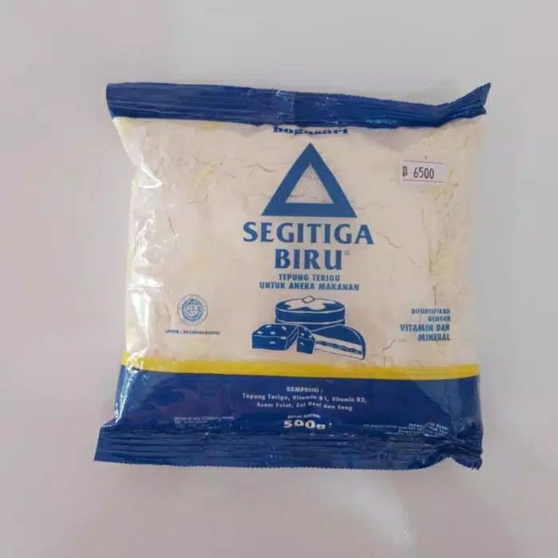 

tepung terigu 500gr segitiga biru bogasari