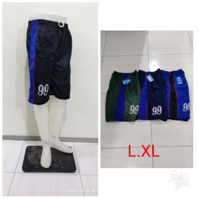Celana Pendek Kolor Pria Standart , Kolor Olahraga Volly , Futsal , Basket , Sepak Bola , Lari (BLJ)