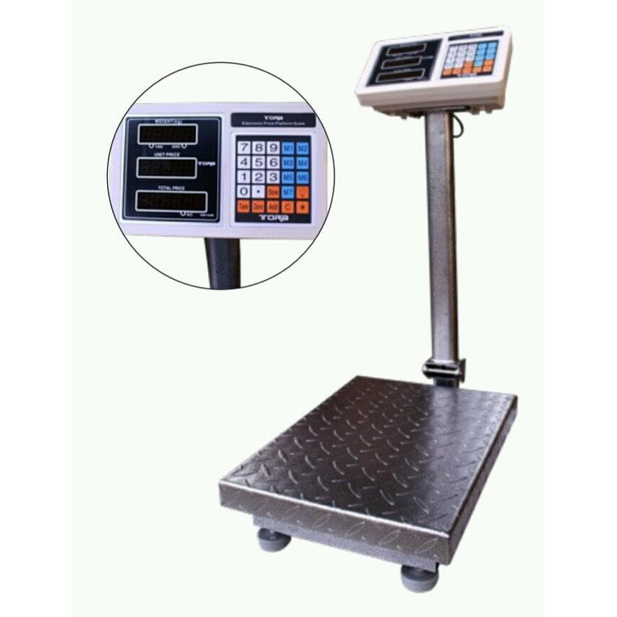 TIMBANGAN duduk digital 100KG / timbangan digital 100 kg TORA