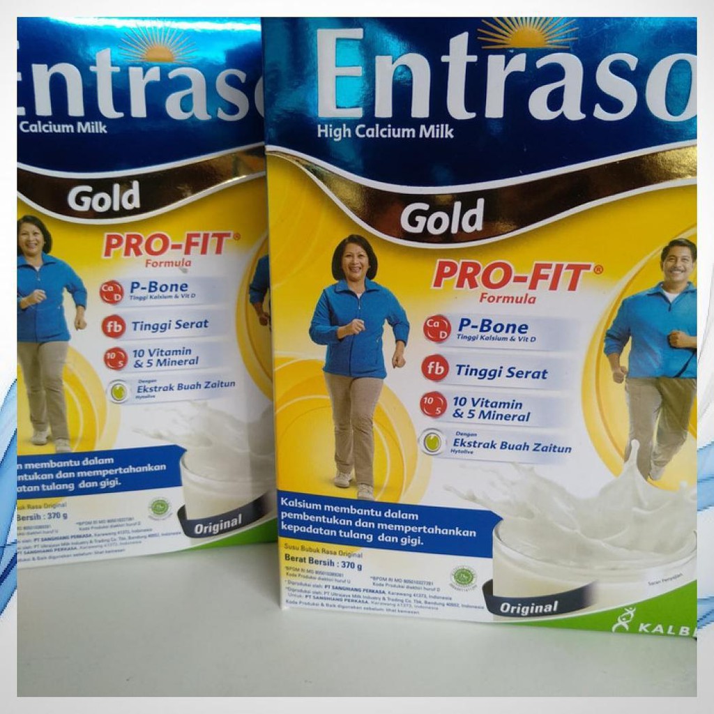 

370GR ENTRASOL GOLD / SUSU ENTRASOL (ALL VARIANS) - VANILLA