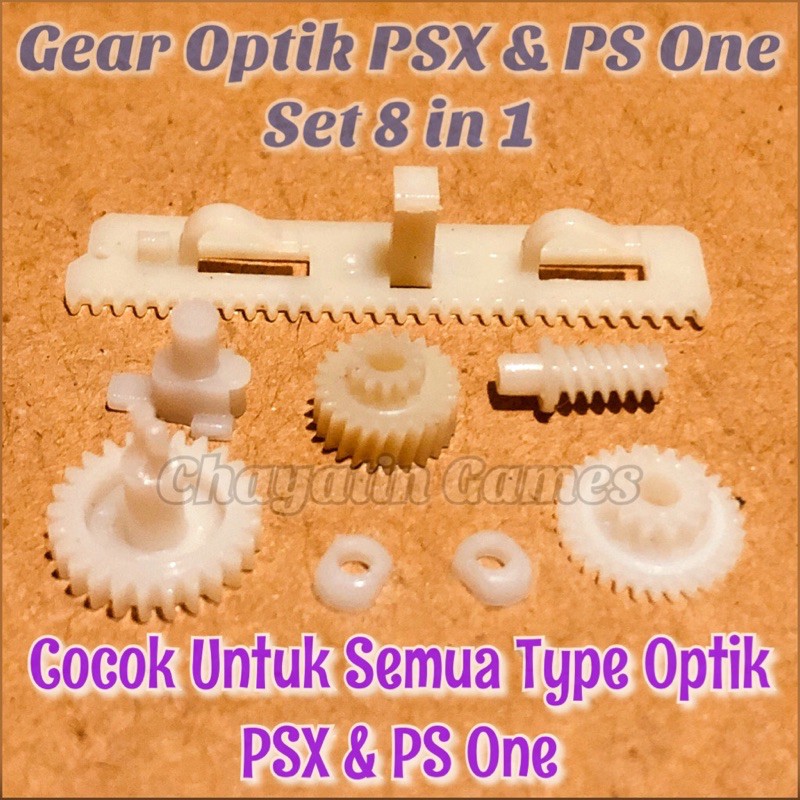 Gear Optik PSX &amp; PS One (Harga Per Set Sesuai Foto)