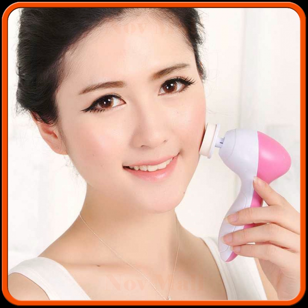 Pembersih Muka Elektrik Lumispa Facial Care 5 in 1 - BY612