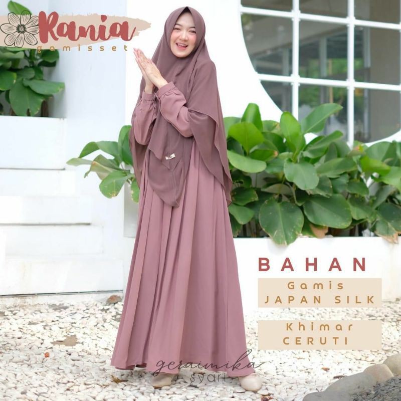 READY RANIA gamis SET BY GERAI MIKA