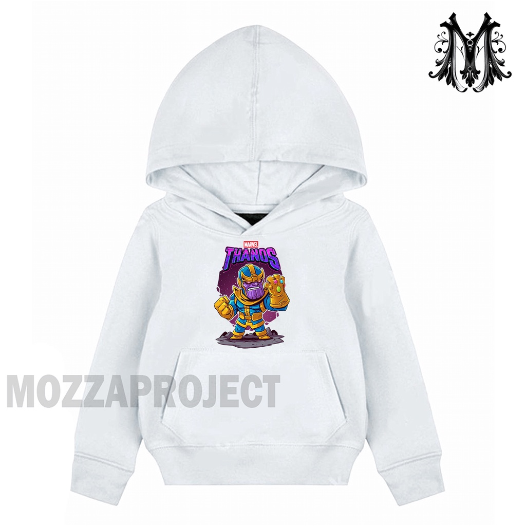 Sweater Hoodie Anak Laki Laki dan Perempuan Thanos Avengers Hoodie Anak Thanos Avengers