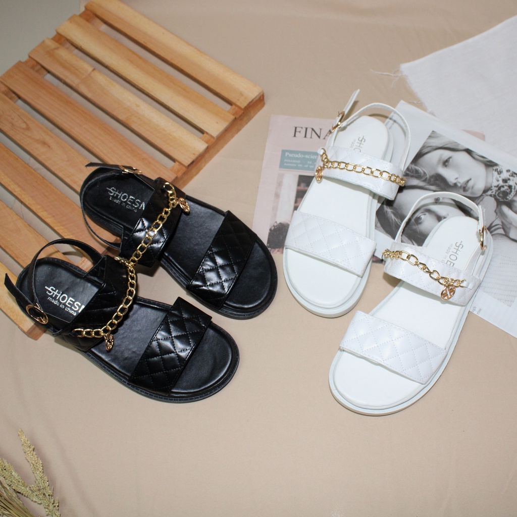 Sandal Gunung Wanita Sendal wedges wanita docmart sendal wanita kekinian NS79840