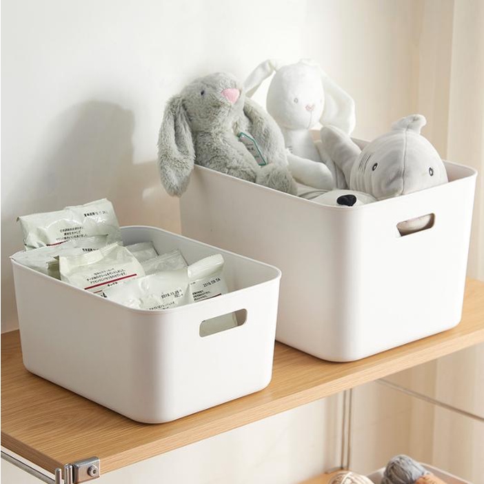 Kotak Penyimpanan Bin Serbaguna Pantry Korean Storage Box Organizer Box Kecil Sedang Besar - HW005