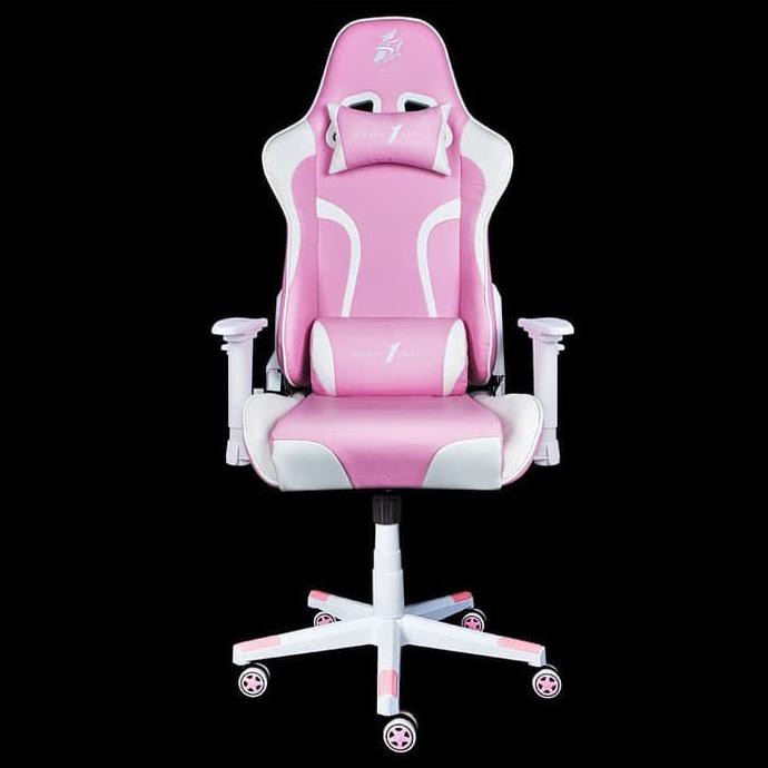 1Stplayer Gaming Chair Fd-Gc1 - Pink White - All Steel Skeleton - High Marajasa45