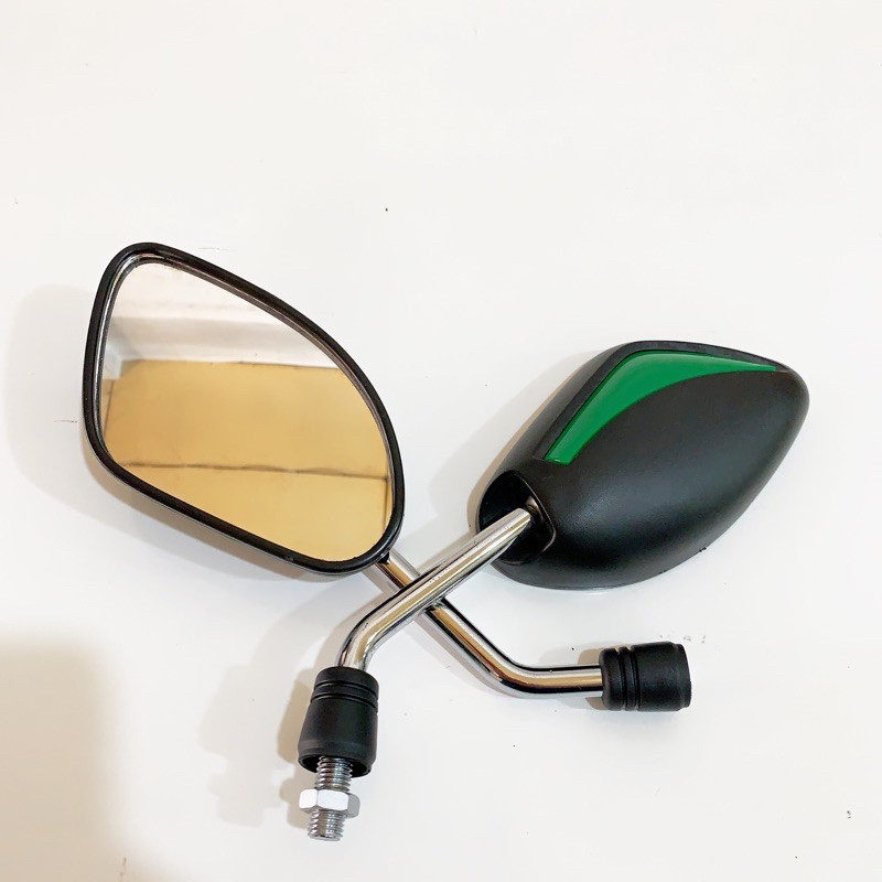 SPION HONDA ASPIRA SUPRAX / SUPRAX125 / SUPRA FIT NEW / REVO ABS / KHARISMA / KAZE / VARIO MOTIF 306-Aspira - hijau/hitam