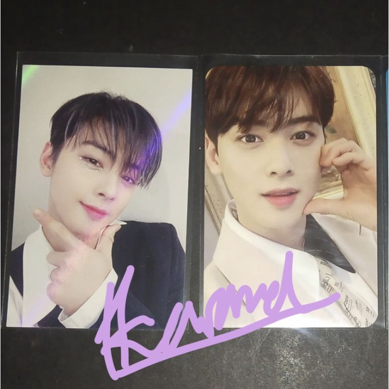EUNWOO ONO + MAKESTAR PC PHOTOCARD (ONE & ONLY ASTRO)