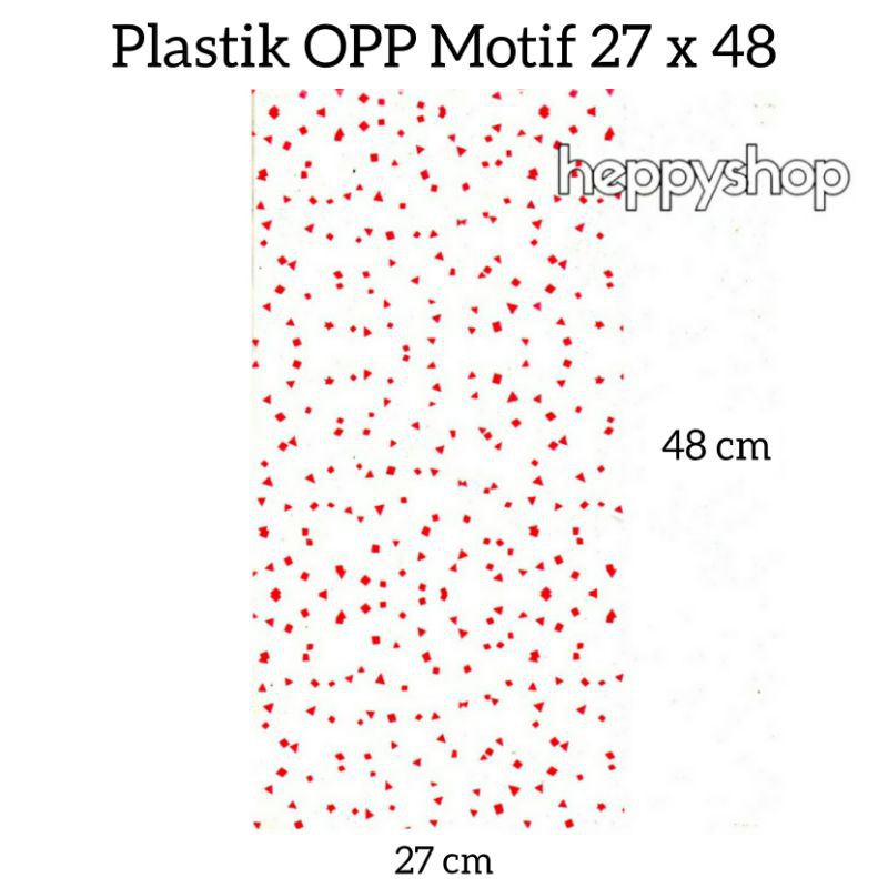 

Plastik OPP Motif 27 x 48, Plastik Bingkisan Ultah [FREE KAWAT PENGIKAT]