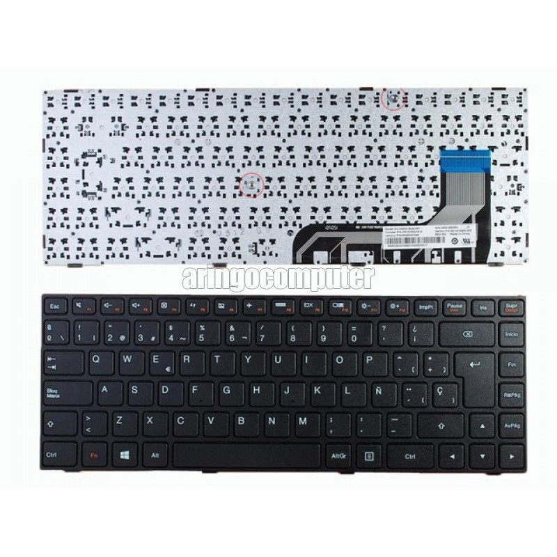 NBPart (Keyboard) Lenovo IP100-14 BLACK