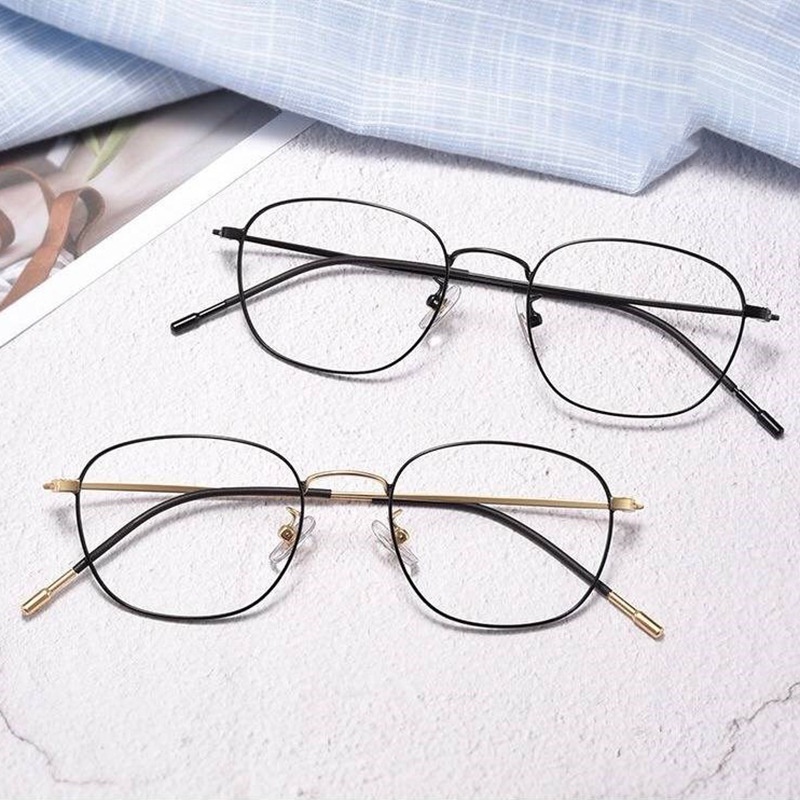 Kaca Mata Optik Frame Kacamata Minus Photocromic Wanita Pria Cowok kacamata ringan korea style minus