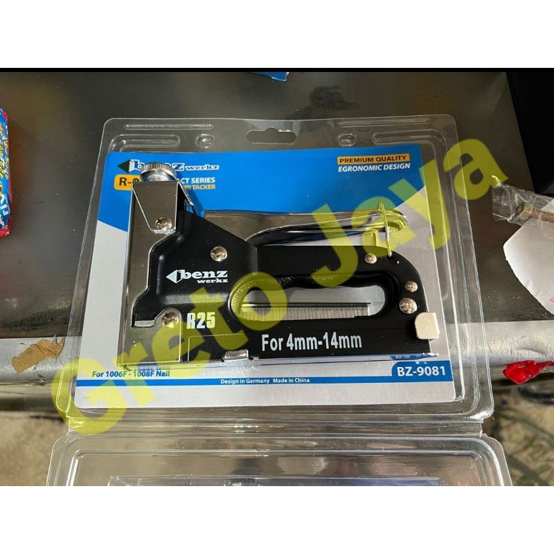 

Alat Staples Stapler Staple Gun Tacker Tembak Plastic Jepret Jepretan