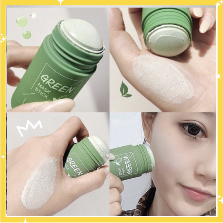 MEIDIAN Cleansing Clay Stick Greentea Wajah Komedo Mask Eggplant XX018