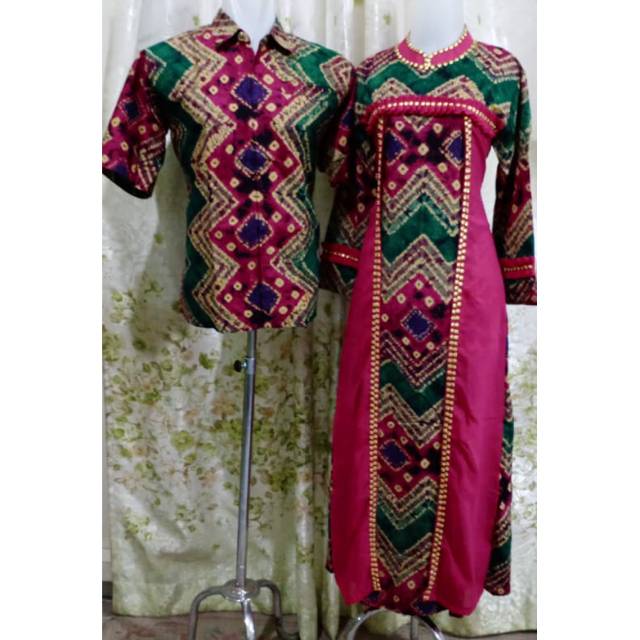 dress jumputan