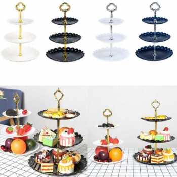 Rak Gantung Piring Kue Buah Rak Display Piring Kue Buah Kitstorm