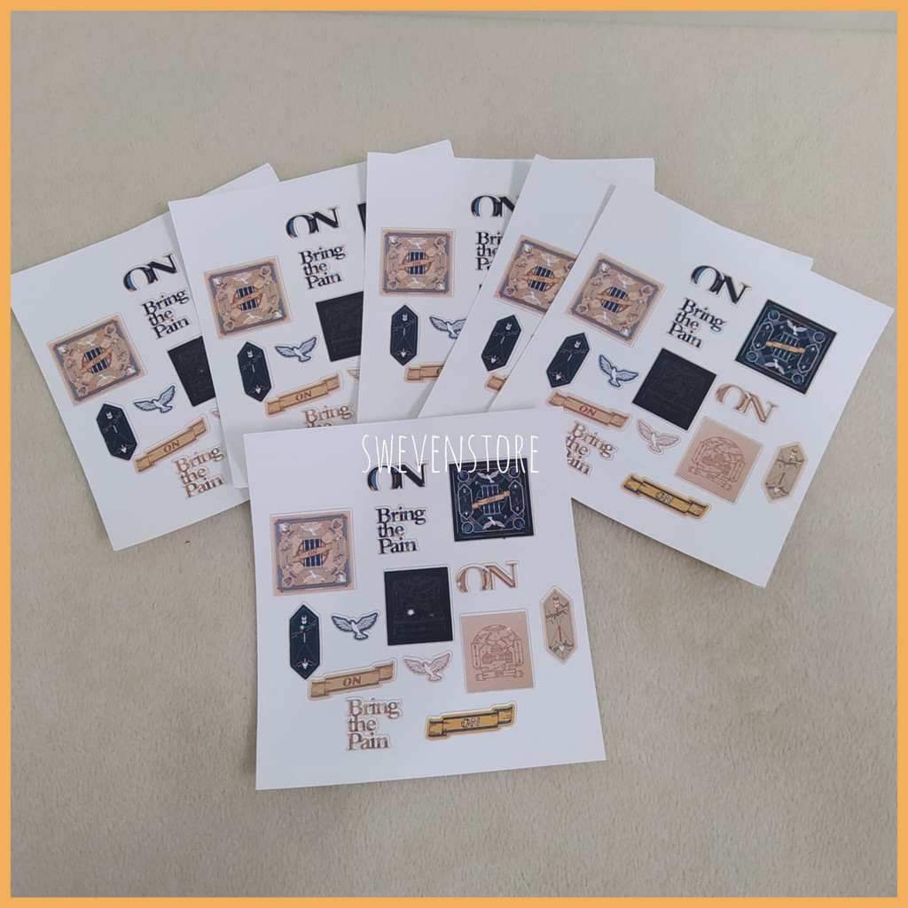 BTS POP UP ON STICKER