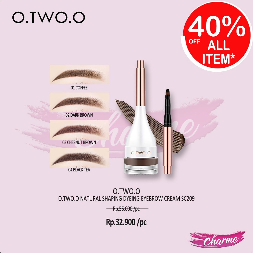 (READY&amp;ORI) O.TWO.O Otwoo Natural Shaping Dyeing Eyebrow Cream SC029