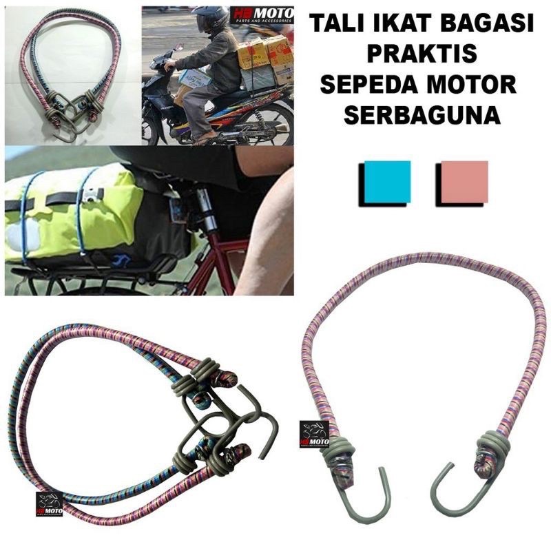 tali bagasi motor 1 meter / 100cm serba guna dan multi fungsi