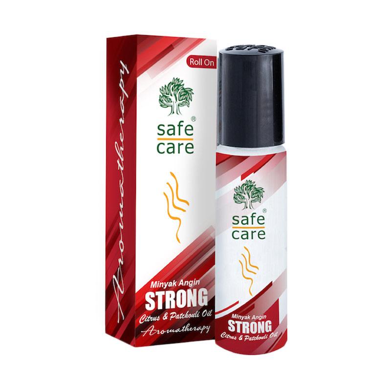 Safe Care Minyak Angin Aromatherapy Roll On Strong Citrus dan Patchouli Oil 10 ml
