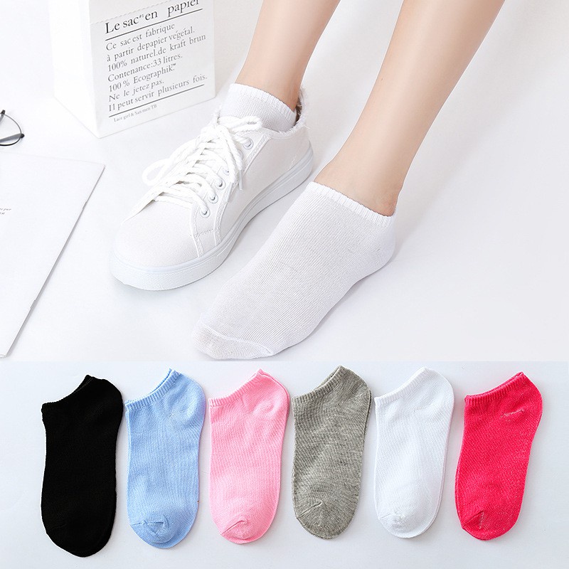 BEE - Kaos Kaki Polos / Ankle Sock / Kaus Kaki Dewasa Pendek Semata Kaki