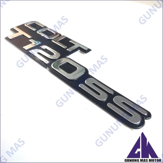 Emblem Logo Colt T120Ss T 120 Ss Mitsubishi Tulisan Huruf Tempel Star