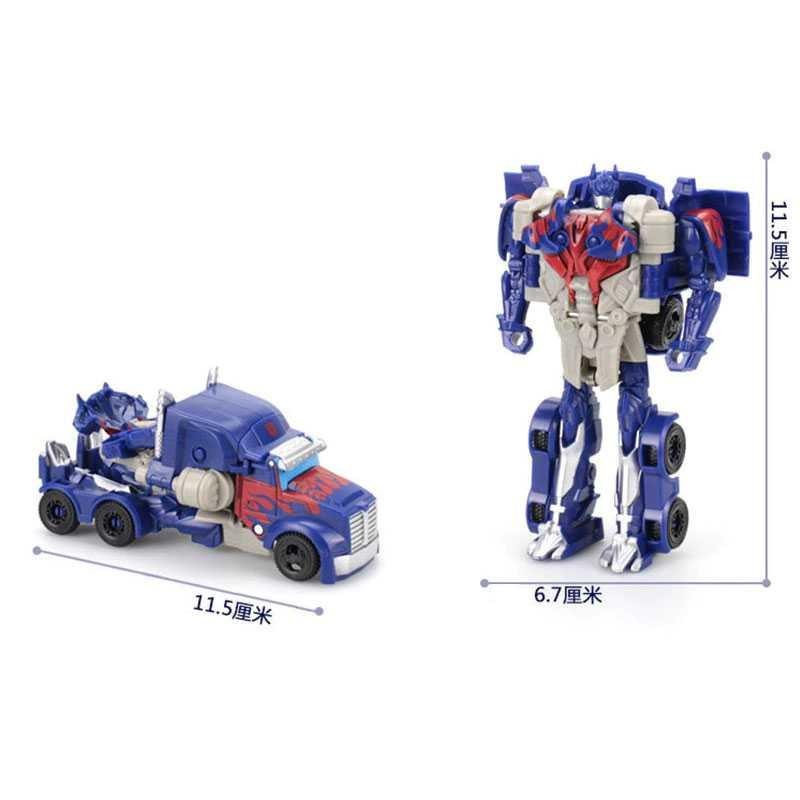 Mainan Mobil Action Figure Car Transformer Deformation Robot - JY675A - Blue