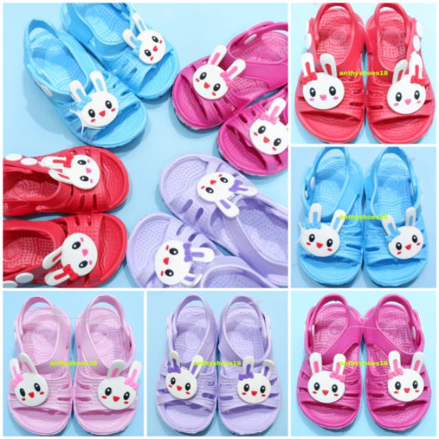 Sandal Tali Karet Bayi Perempuan Dulux 155E Kelinci