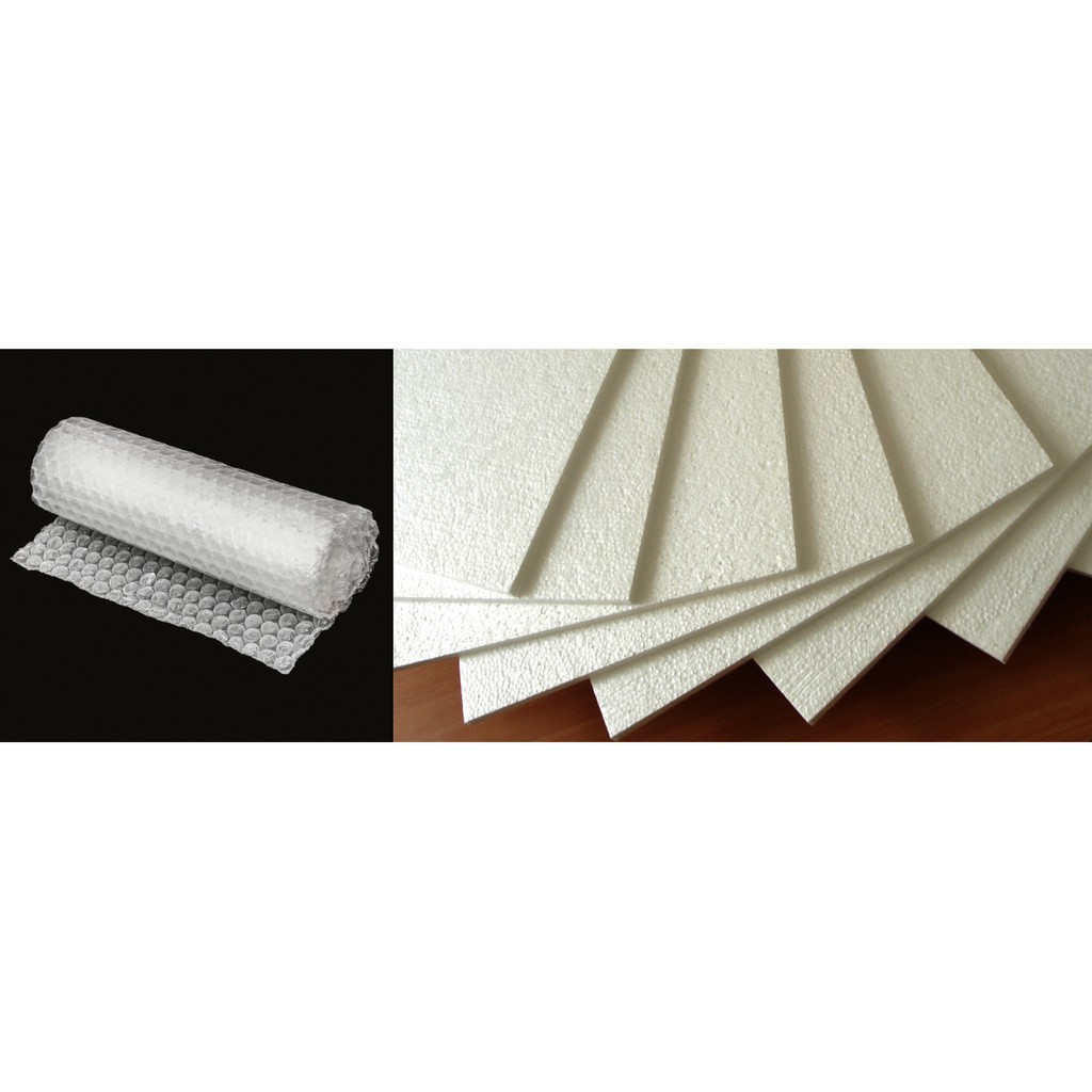 

PACKING TAMBAHAN BUBBLE WRAP + STYROFOAM