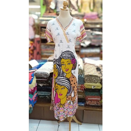 Toko bakul batik,Daster batik kancing kumala