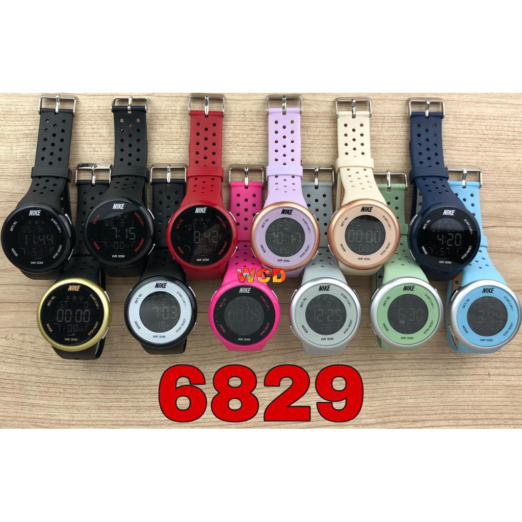 [SW] jam tangan unisex NIKE NK-61660QL DIGITAL bulat