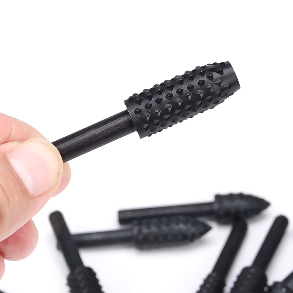 Mata Bor Kayu Wood Bits Steel 1/4 Inch 5 PCS