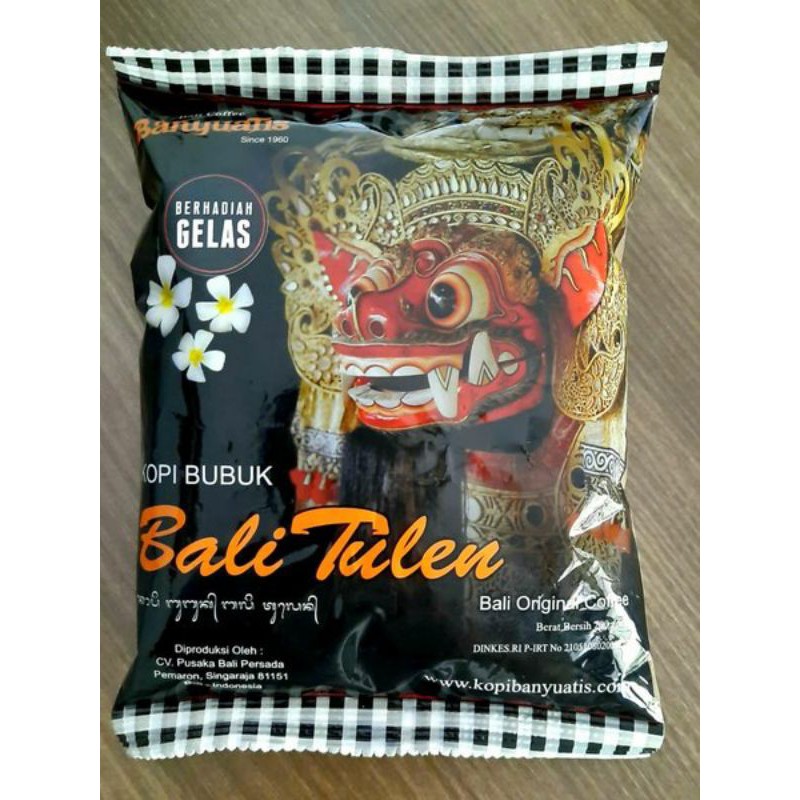 

Kopi Bubuk Banyuatis Bali Tulen 150 Gram