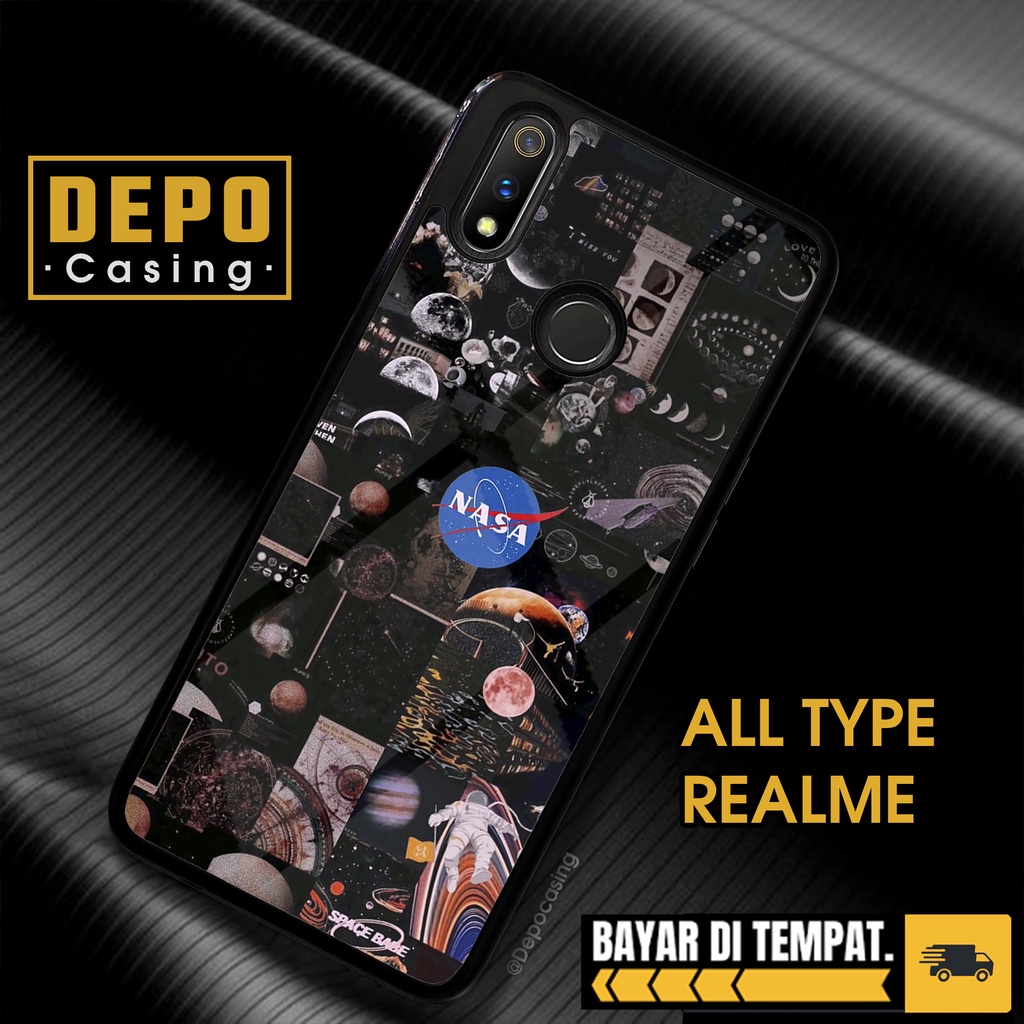 Case Realme 3 Pro Casing Realme 3 Pro Depo Casing [NASA] Case Glossy Case Aesthetic Custom Case Anim