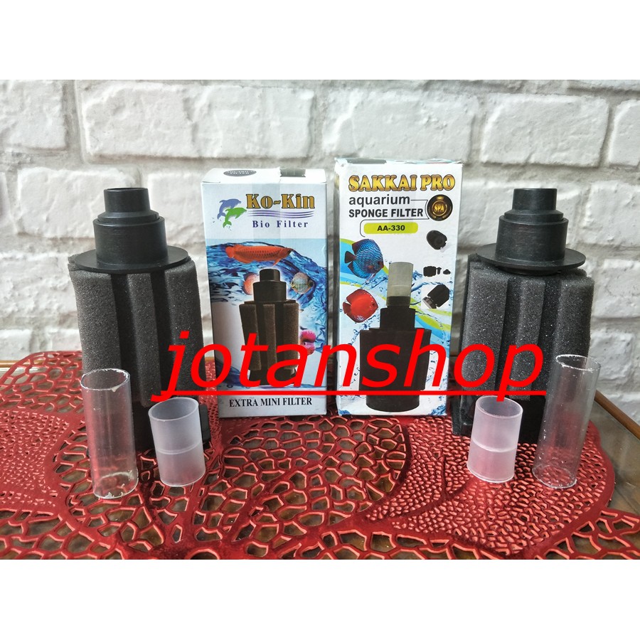 KO-KIN kokin Mini Filter Bio Foam Biofoam Sponge Busa Aquarium Aquascape